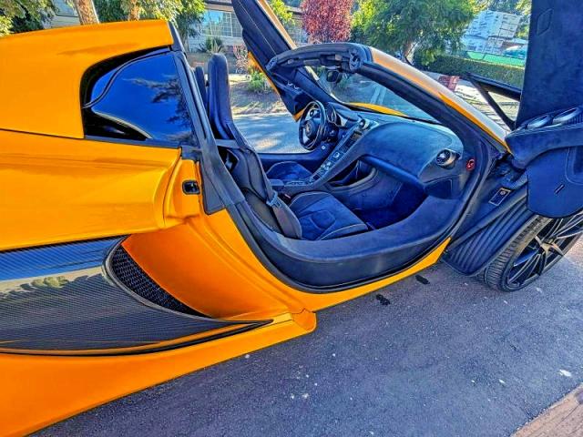 98726235 :رقم المزاد ، SBM11FAA8GW006073 vin ، 2016 Mclaren Automotive 650s Spide مزاد بيع