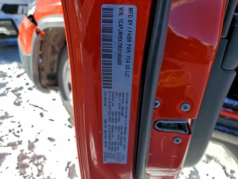 Продажа на аукционе авто 2021 Jeep Cherokee T, vin: 1C4PJMBX7MD140400, номер лота: 95302855