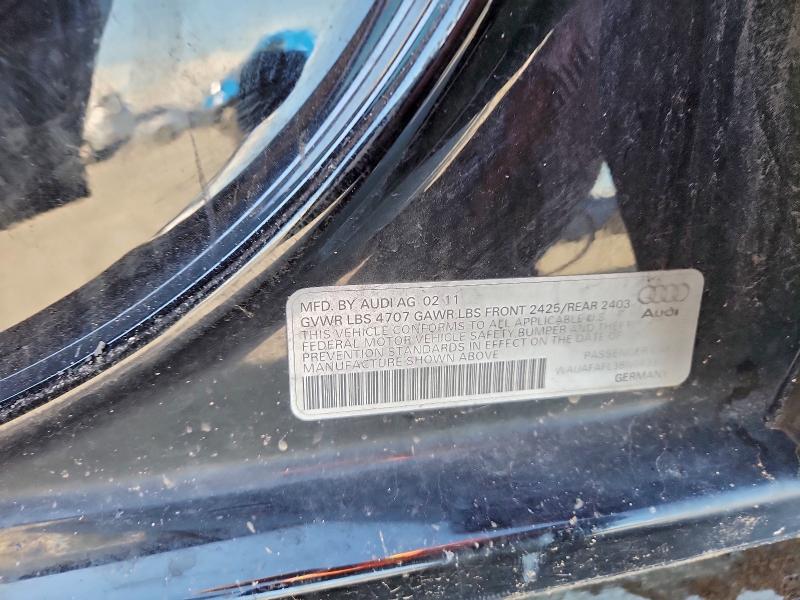 Aukcja sprzedaży 2011 Audi A4, vin: WAUAFAFL3BN043311, numer aukcji: 94830305