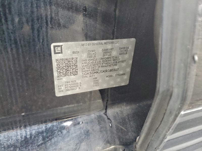 Продаж на аукціоні авто 2019 Gmc Yukon Xl D, vin: 1GKS1HKJ1KR380317, номер лоту: 97739185