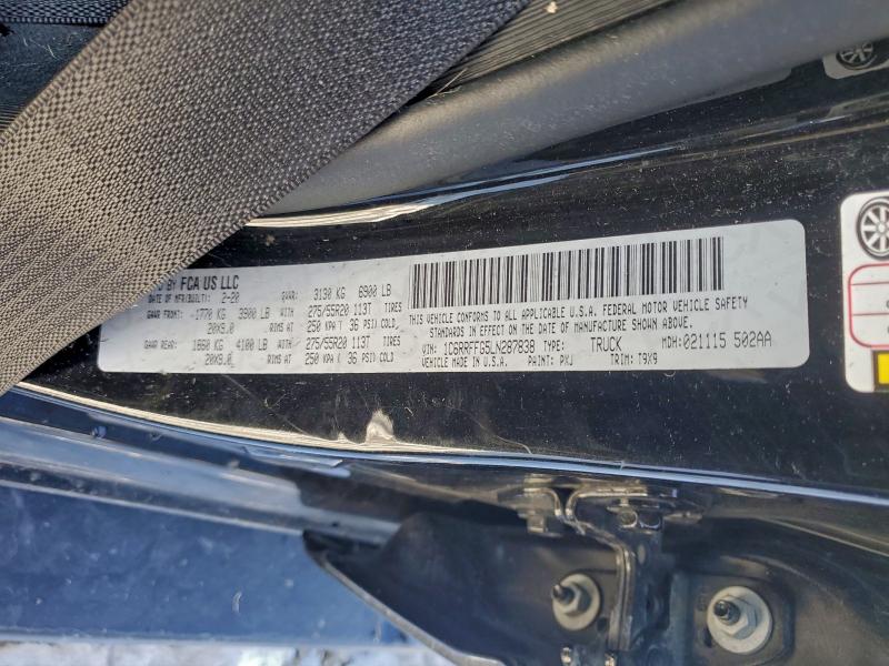 Aukcja sprzedaży 2020 Ram 1500, vin: 1C6RRFFG5LN287838, numer aukcji: 96572185