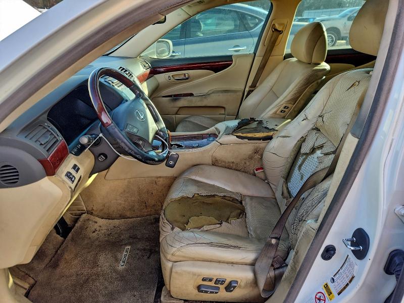2007 Lexus Ls მანქანა იყიდება აუქციონზე, vin: JTHBL46F075040061, აუქციონის ნომერი: 96352725