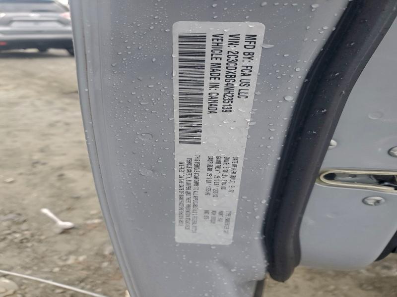2022 Dodge Charger მანქანა იყიდება აუქციონზე, vin: 2C3CDXBG4NH235139, აუქციონის ნომერი: 96464015