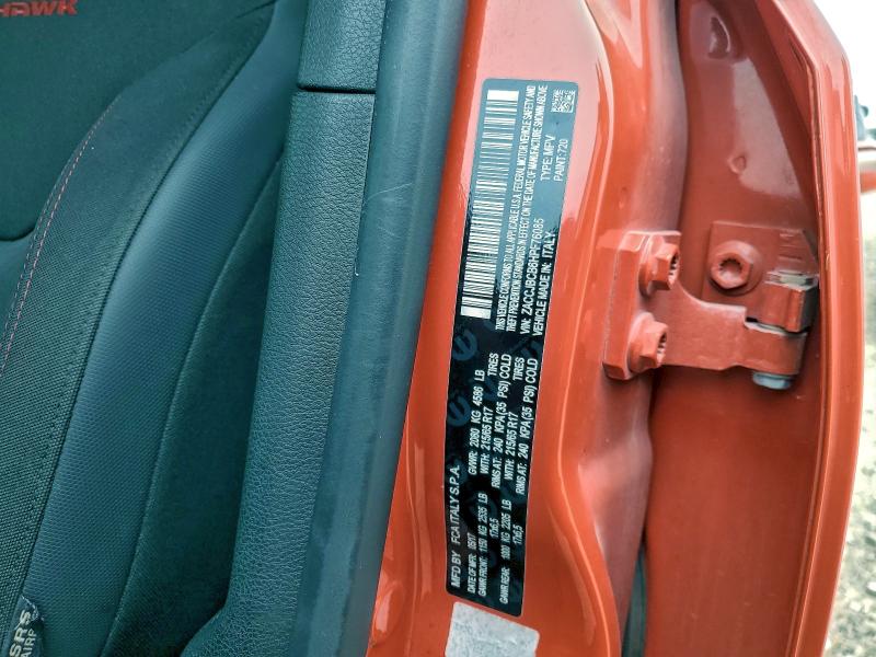 2017 Jeep Renegade მანქანა იყიდება აუქციონზე, vin: ZACCJBCB6HPF76085, აუქციონის ნომერი: 94746735