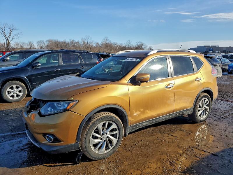 2014 Nissan Rogue S მანქანა იყიდება აუქციონზე, vin: 5N1AT2MV8EC860145, აუქციონის ნომერი: 96965235