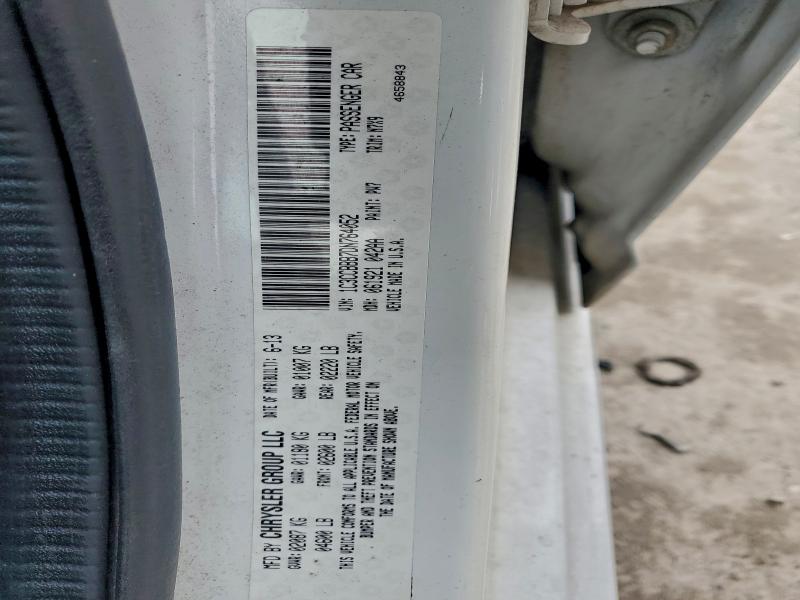 95949415 :رقم المزاد ، 1C3CCBBB7DN764052 vin ، 2013 Chrysler 200 مزاد بيع
