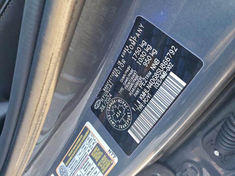 Продаж на аукціоні авто 2025 Hyundai Elantra, vin: KMHLN4DG8SU866792, номер лоту: 96949285
