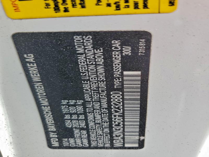 Продажа на аукционе авто 2015 Bmw 428, vin: WBA3N3C56FK232880, номер лота: 97922575