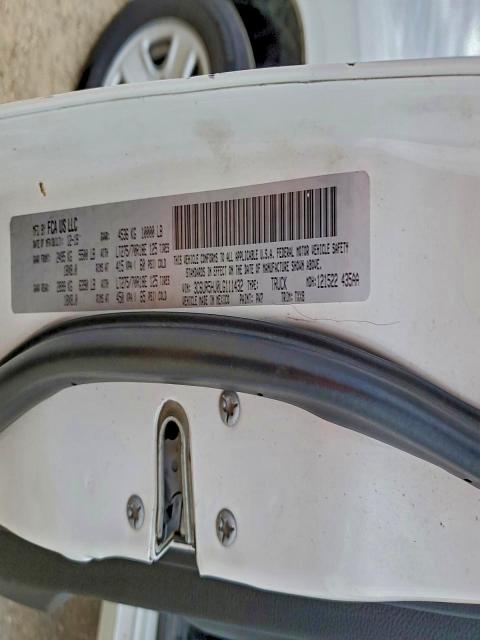 95618815 :رقم المزاد ، 3C6UR5HJ0LG111432 vin ، 2020 Ram 2500 مزاد بيع