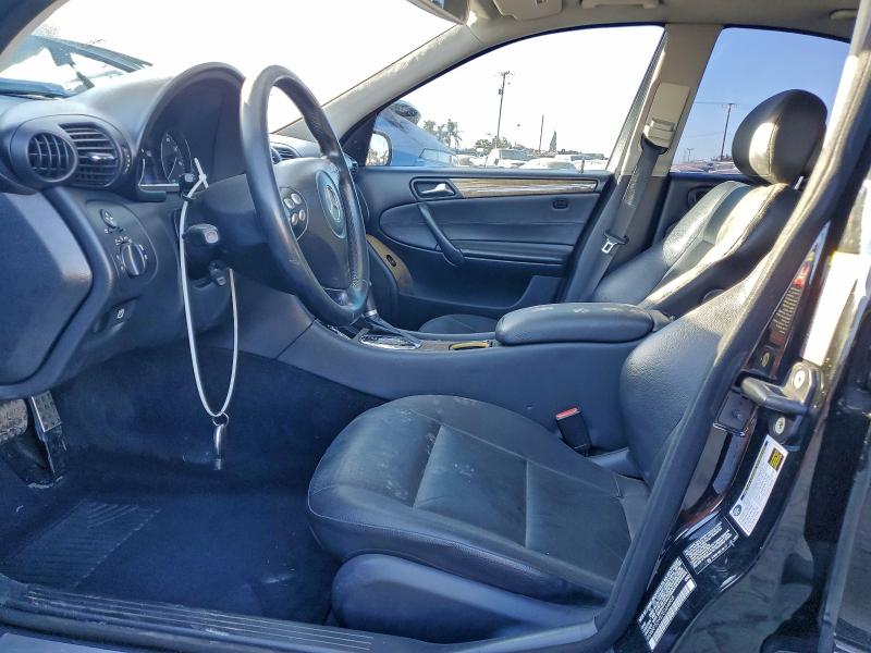 95580345 :رقم المزاد ، WDBRF52H57E024005 vin ، 2007 Mercedes-benz C مزاد بيع
