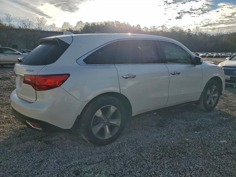 96523955 :رقم المزاد ، 5FRYD3H24FB010053 vin ، 2015 Acura Mdx مزاد بيع