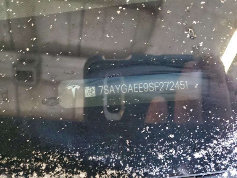 Продажа на аукционе авто 2025 Tesla Model Y, vin: 7SAYGAEE9SF272451, номер лота: 95538525
