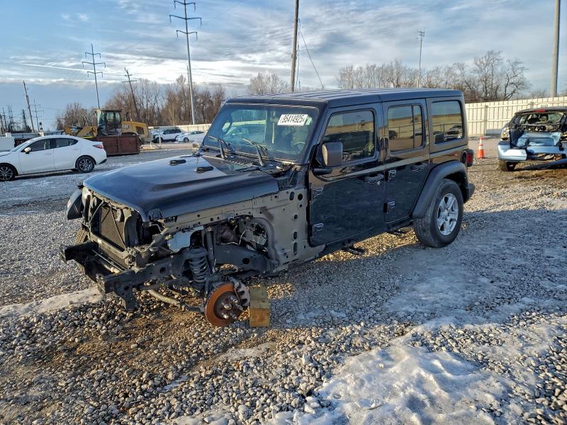2021 Jeep Wrangler Unlimited მანქანა იყიდება აუქციონზე, vin: 1C4HJXDG6MW779875, აუქციონის ნომერი: 95414925
