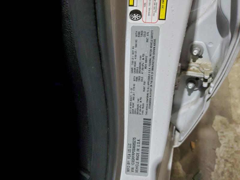 Aukcja sprzedaży 2025 Ram 1500, vin: 1C6SRFRP0SN685275, numer aukcji: 97421415