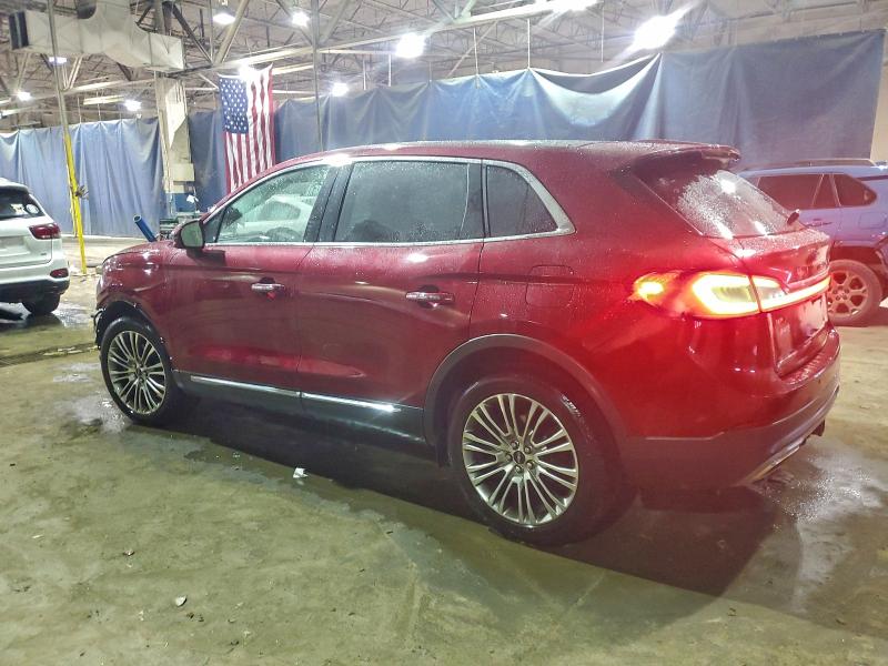 97768205 :رقم المزاد ، 2LMTJ8LR9GBL57155 vin ، 2016 Lincoln Mkx Reserv مزاد بيع