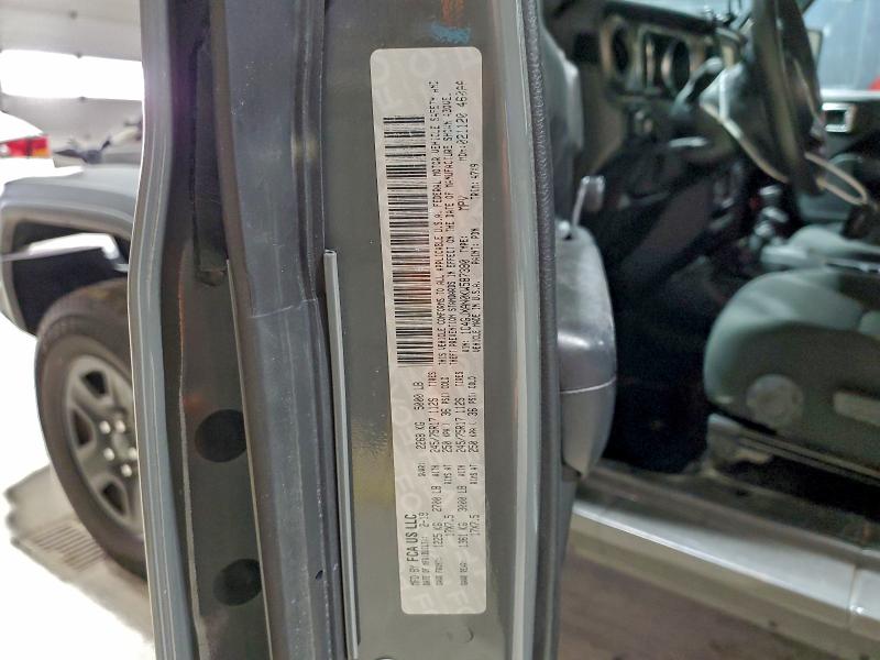 Aukcja sprzedaży 2019 Jeep Wrangler, vin: 1C4GJXAN0KW587380, numer aukcji: 97577815