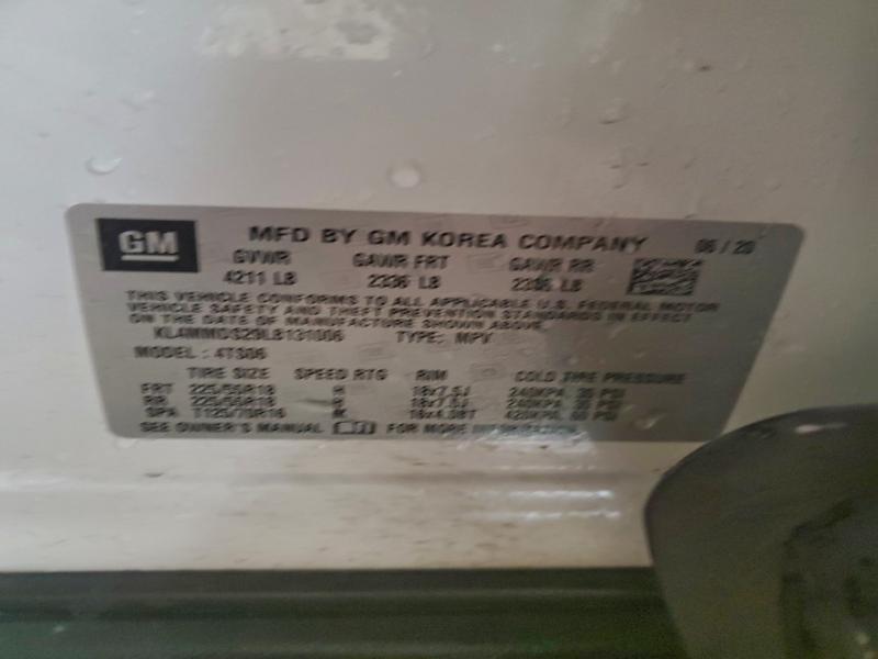 Продаж на аукціоні авто 2020 Buick Encore Gx, vin: KL4MMDS29LB131006, номер лоту: 95285855