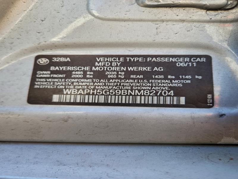 Aukcja sprzedaży 2011 Bmw Uk, vin: WBAPH5G59BNM82704, numer aukcji: 95753715