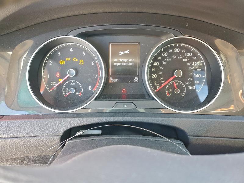 2018 Volkswagen Golf Sport მანქანა იყიდება აუქციონზე, vin: 3VWD17AU5JM768013, აუქციონის ნომერი: 96003885