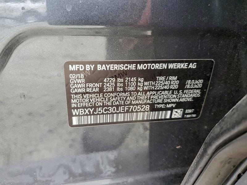 Продажа на аукционе авто 2018 Bmw X2 Xdrive2, vin: WBXYJ5C30JEF70528, номер лота: 97649585