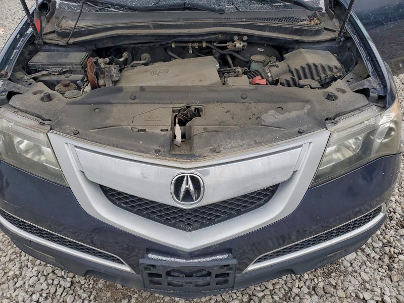 96733555 :رقم المزاد ، 2HNYD2H20AH527200 vin ، 2010 Acura Mdx مزاد بيع