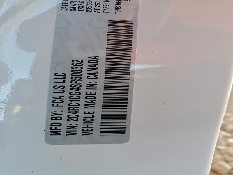Продажа на аукционе авто 2025 Chrysler Voyager, vin: 2C4RC1CG4SR500362, номер лота: 95846095