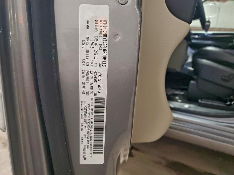 Продажа на аукционе авто 2014 Chrysler Town & Country, vin: 2C4RC1BG0ER143428, номер лота: 96774645