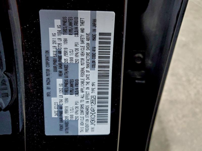 Aukcja sprzedaży 2024 Mazda Cx-90 Pref, vin: JM3KKCHD4R1125528, numer aukcji: 96909145