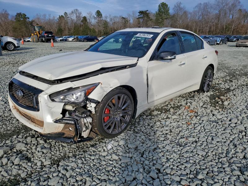 2022 Infiniti Q50 მანქანა იყიდება აუქციონზე, vin: JN1FV7DP1NM370095, აუქციონის ნომერი: 96396265