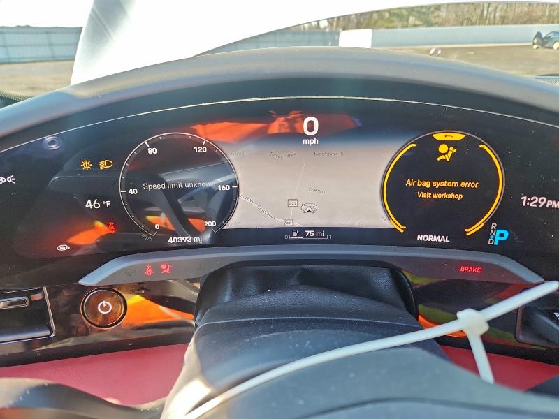 2021 Porsche Taycan მანქანა იყიდება აუქციონზე, vin: WP0AC2Y12MSA63084, აუქციონის ნომერი: 94217265