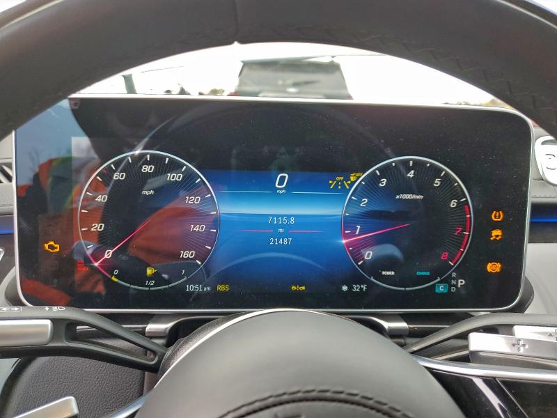 2023 Mercedes-benz S მანქანა იყიდება აუქციონზე, vin: NJ1482E, აუქციონის ნომერი: 94163805