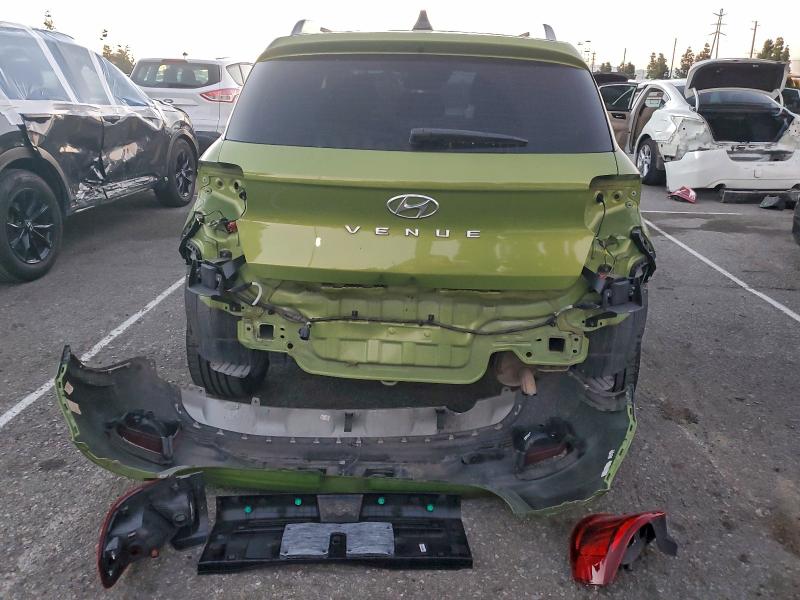 2021 Hyundai Venue Sel მანქანა იყიდება აუქციონზე, vin: KMHRC8A39MU072802, აუქციონის ნომერი: 94805685