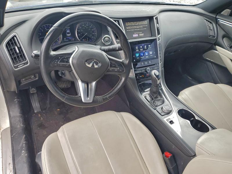 2019 Infiniti Q60 Pure მანქანა იყიდება აუქციონზე, vin: JN1EV7EK1KM230283, აუქციონის ნომერი: 94980395