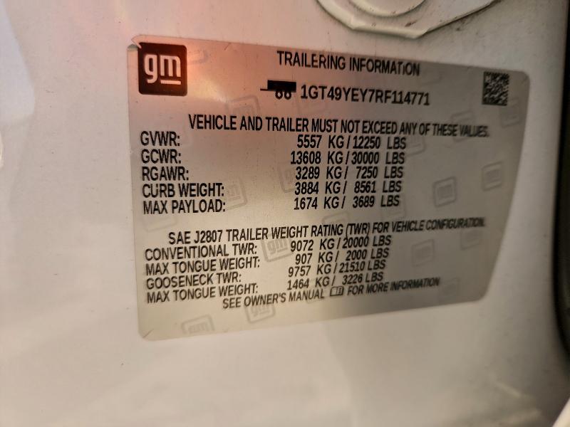 Продаж на аукціоні авто 2024 Gmc Sierra K35, vin: 1GT49YEY7RF114771, номер лоту: 73452765