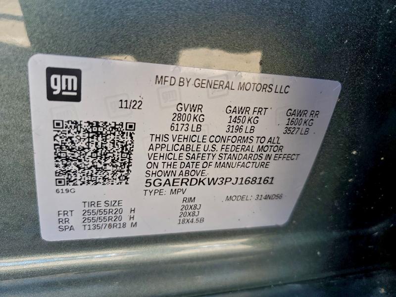 Продажа на аукционе авто 2023 Buick Enclave Av, vin: 5GAERDKW3PJ168161, номер лота: 96606035