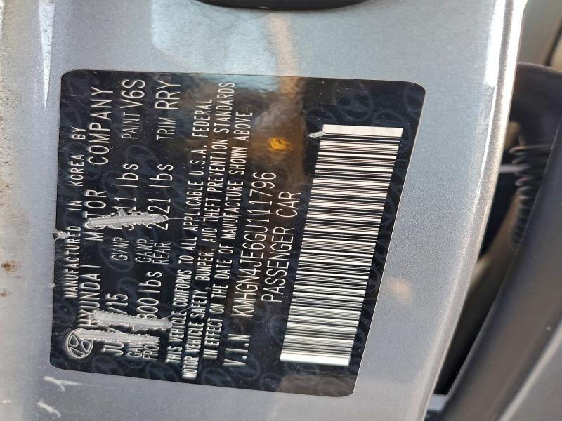 Aukcja sprzedaży 2016 Hyundai Genesis, vin: KMHGN4JE6GU111796, numer aukcji: 94674535