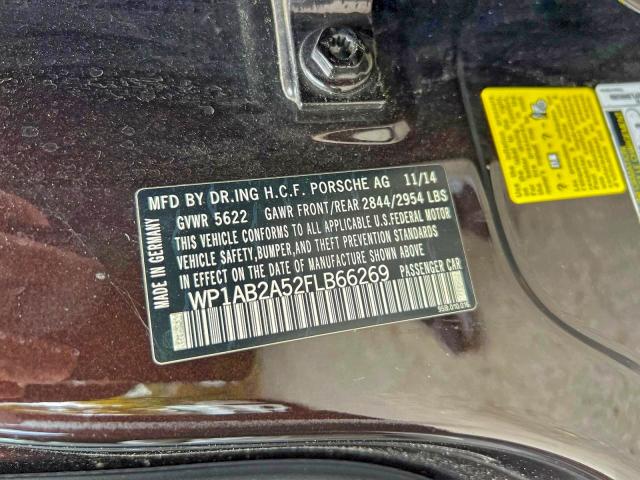 Aukcja sprzedaży 2015 Porsche Macan S, vin: WP1AB2A52FLB66269, numer aukcji: 96287485