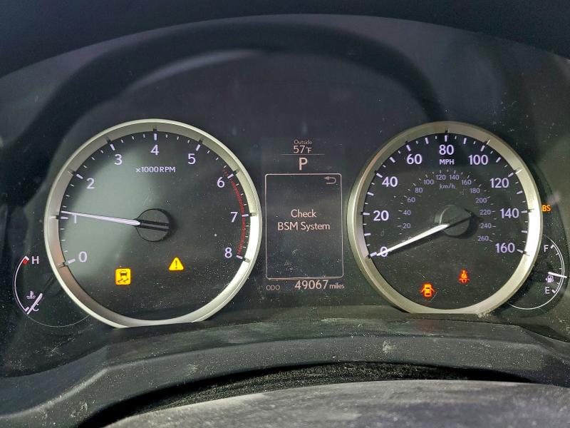 97238445 :رقم المزاد ، JTHBA1D27G5018501 vin ، 2016 Lexus Is مزاد بيع