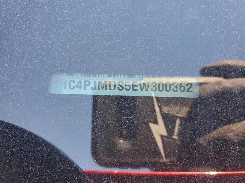 95831865 :رقم المزاد ، 1C4PJMDS5EW300362 vin ، 2014 Jeep Cherokee مزاد بيع