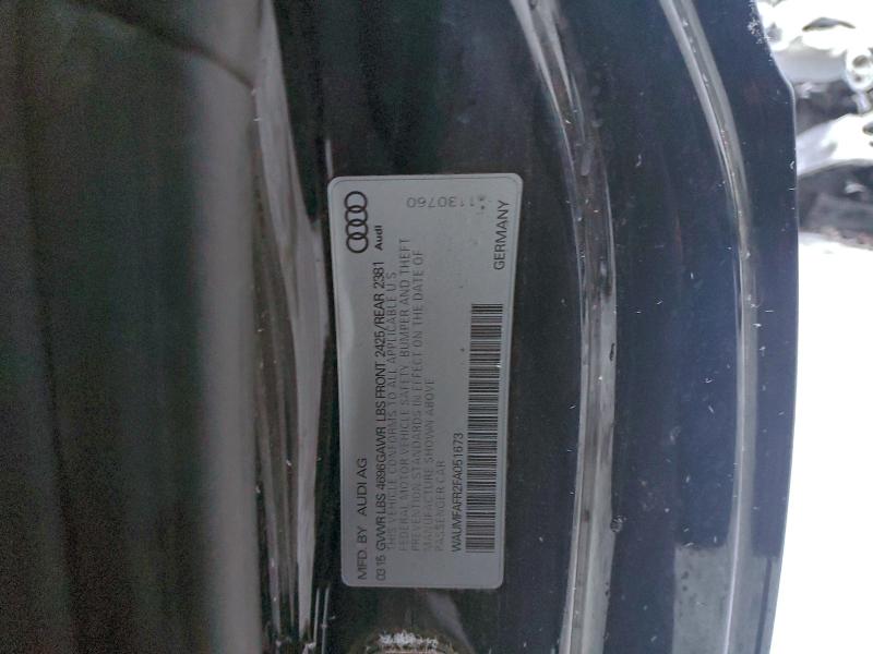 Продажа на аукционе авто 2015 Audi A5, vin: WAUMFAFR2FA051673, номер лота: 94997205