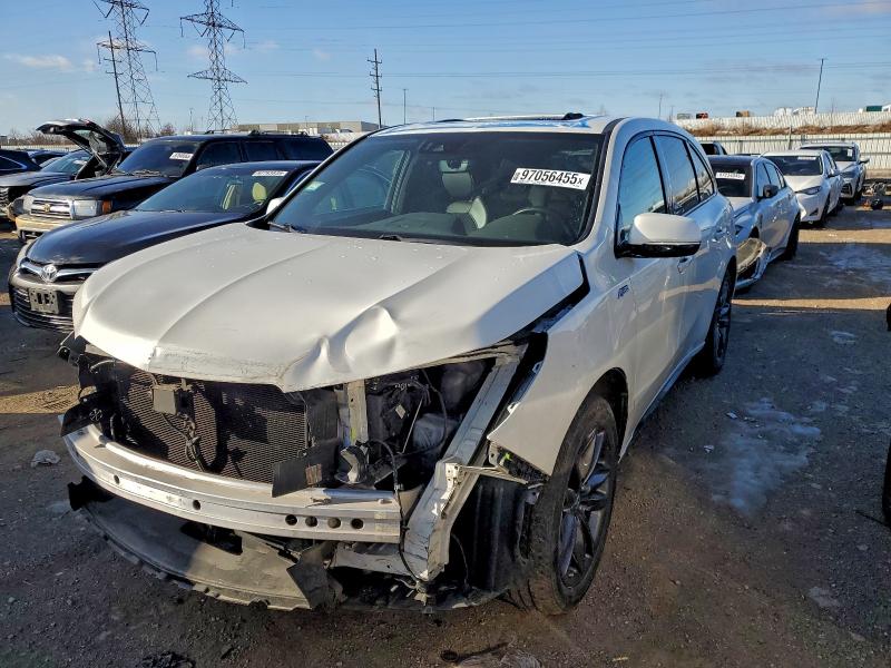 2019 Acura Mdx A-spec მანქანა იყიდება აუქციონზე, vin: 5J8YD4H09KL013805, აუქციონის ნომერი: 97056455