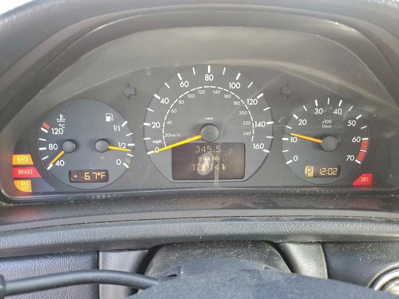 93620155 :رقم المزاد ، WDBLK65G32T118060 vin ، 2002 Mercedes-benz Clk مزاد بيع