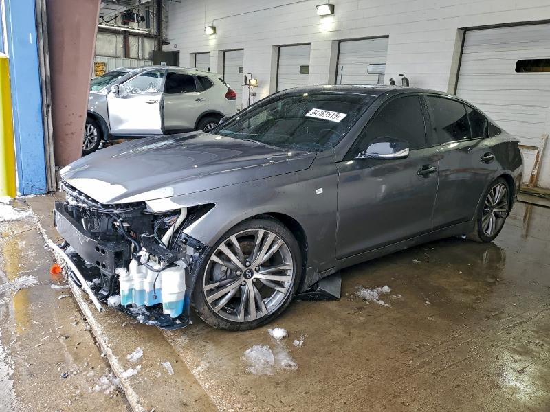 94767515 :رقم المزاد ، JN1EV7AR3JM439641 vin ، 2018 Infiniti Q50 مزاد بيع