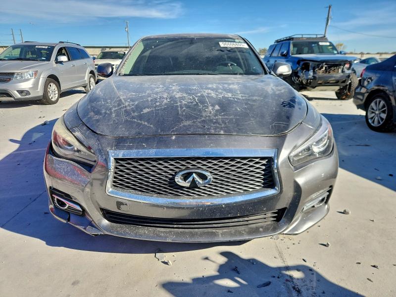 2015 Infiniti Q50 მანქანა იყიდება აუქციონზე, vin: JN1BV7AR4FM410837, აუქციონის ნომერი: 96606805
