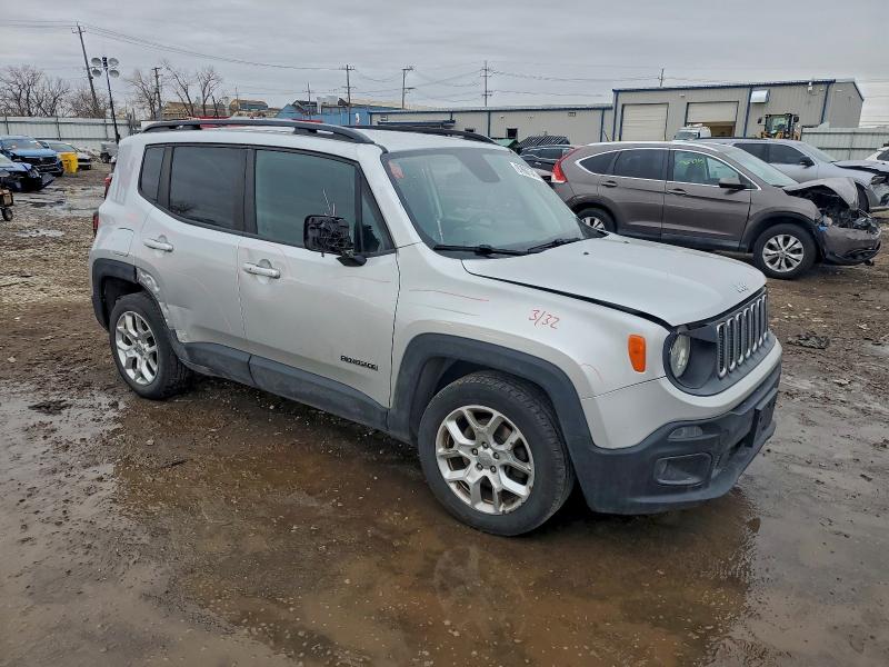 Продажа на аукционе авто 2018 Jeep Renegade, vin: ZACCJABB3JPJ17434, номер лота: 97607345