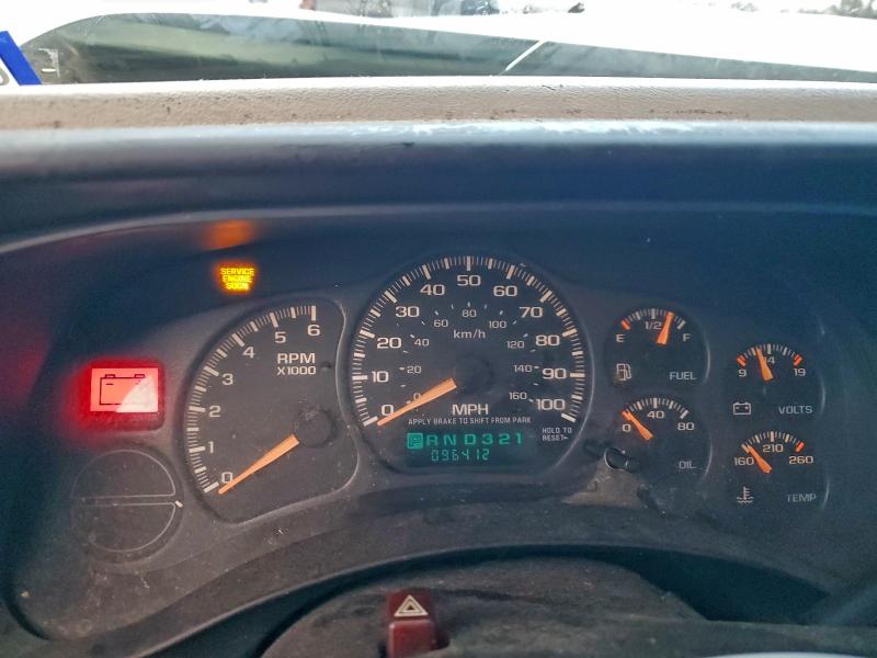 Продаж на аукціоні авто 2002 Chevrolet Silverado, vin: 2GCEC19T821261528, номер лоту: 95780585
