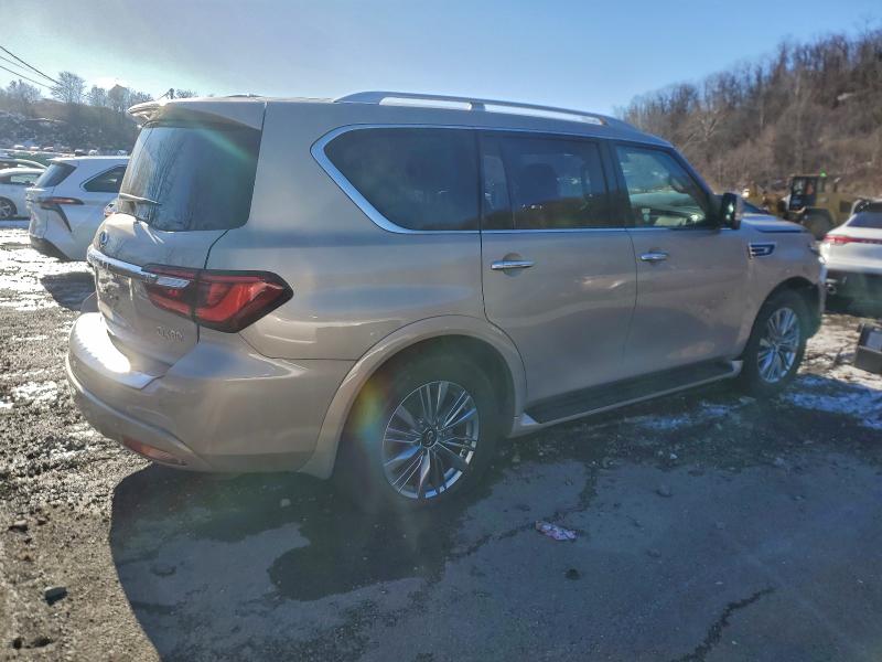 97000555 :رقم المزاد ، JN8AZ2AC3P9490300 vin ، 2023 Infiniti Qx80 Luxe مزاد بيع