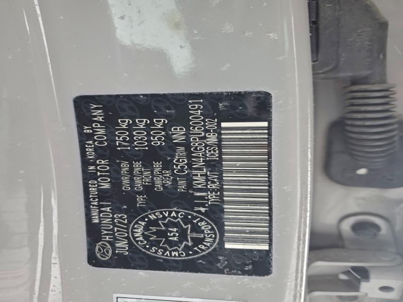 Aukcja sprzedaży 2023 Hyundai Elantra, vin: KMHLN4AG8PU600491, numer aukcji: 95501235