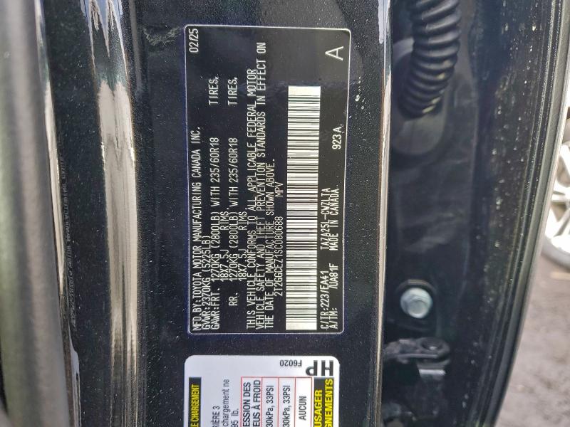 97092235 :رقم المزاد ، 2T2GGCEZ1SC080688 vin ، 2025 Lexus Nx مزاد بيع
