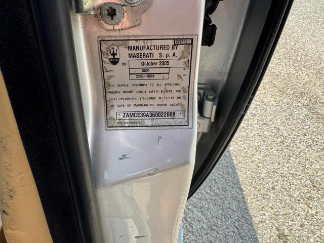 Продаж на аукціоні авто 2006 Maserati Quattropor, vin: ZAMCE39A360022008, номер лоту: 99167595